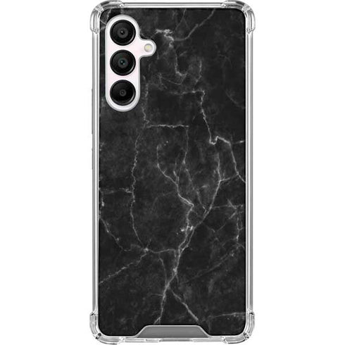 Black Marble Galaxy A16 5G Clear Case