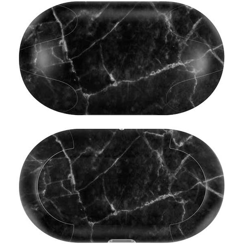 Black Marble Galaxy Buds Plus Skin