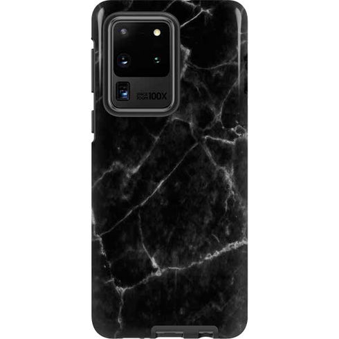 Black Marble Galaxy S20 Ultra 5G Pro Case
