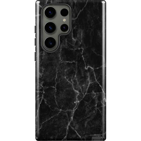 Black Marble Galaxy S23 Ultra Pro Case