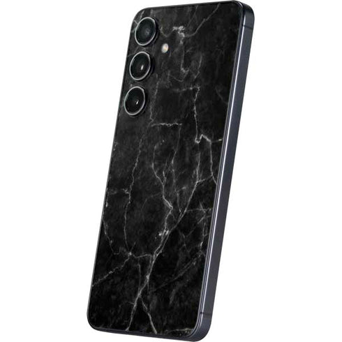 Black Marble Galaxy S25 Plus Skin