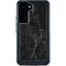 Black Marble Galaxy S24 Plus Waterproof Case