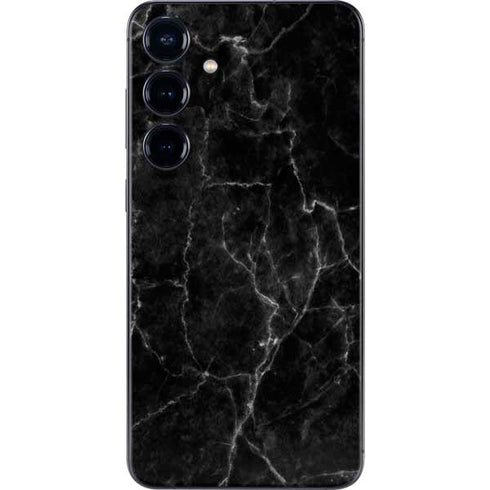 Black Marble Galaxy S25 Skin