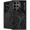 Black Marble Galaxy S25 Ultra Kickstand Case