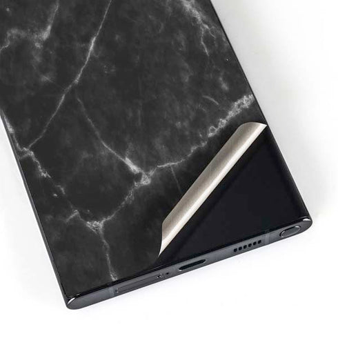 Black Marble Galaxy S25 Ultra Skin