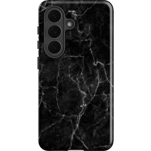 Black Marble Galaxy S26 Impact Case