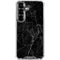 Black Marble Galaxy S26 Plus Clear Case