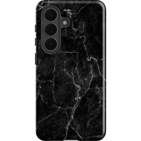 Black Marble Galaxy S26 Plus Impact Case
