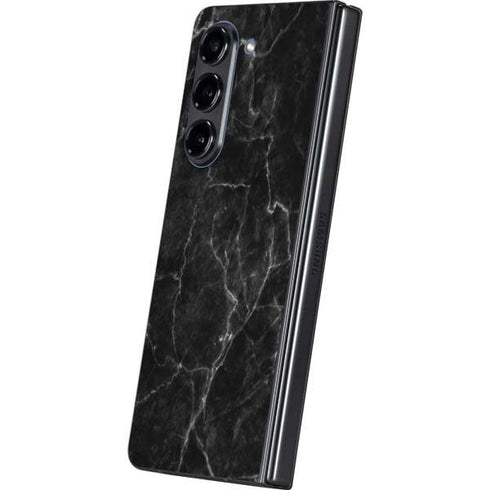 Black Marble Galaxy Z Fold5 5G Skin
