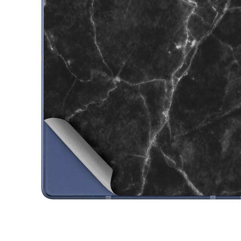 Black Marble Galaxy Z Fold6 Skin
