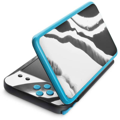 Black Marble Ink Nintendo Skins