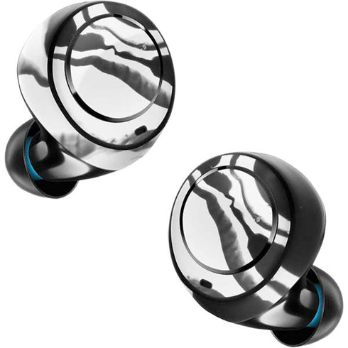 Black Marble Ink Amazon Echo Buds Skin