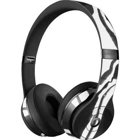 Black Marble Ink Beats Solo 3 Wireless Skin