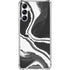 Black Marble Ink Gabb Phone 4 Clear Case