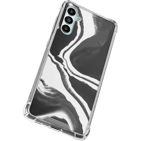 Black Marble Ink Gabb Phone 4 Clear Case