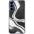 Black Marble Ink Galaxy A35 5G Clear Case