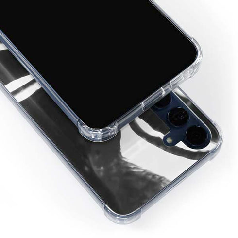 Black Marble Ink Galaxy A35 5G Clear Case