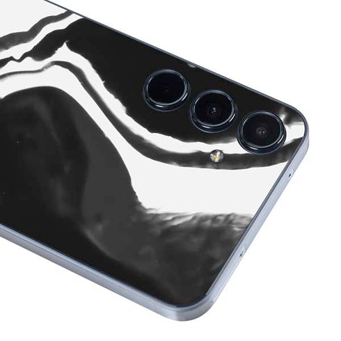 Black Marble Ink Galaxy A35 5G Skin