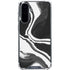 Black Marble Ink Galaxy A36 5G Clear Case