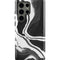 Black Marble Ink Galaxy S23 Ultra Pro Case