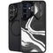 Black Marble Ink Galaxy S24 FE Kickstand Case