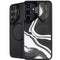 Black Marble Ink Galaxy S24 Plus Kickstand Case