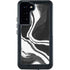 Black Marble Ink Galaxy S24 Plus Waterproof Case