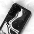Black Marble Ink Galaxy S24 Plus Waterproof Case