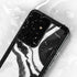 Black Marble Ink Galaxy S24 Ultra Waterproof Case