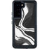 Black Marble Ink Galaxy S24 Waterproof Case