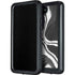Black Marble Ink Galaxy S24 Waterproof Case