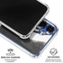 Black Marble Ink Galaxy S25 Clear Case