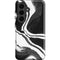 Black Marble Ink Galaxy S26 Impact Case