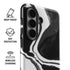 Black Marble Ink Galaxy S26 Impact Case