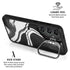 Black Marble Ink Galaxy S26 Kickstand Case