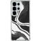 Black Marble Ink Galaxy S26 Ultra Clear Case