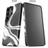 Black Marble Ink Galaxy S26 Ultra Impact Case