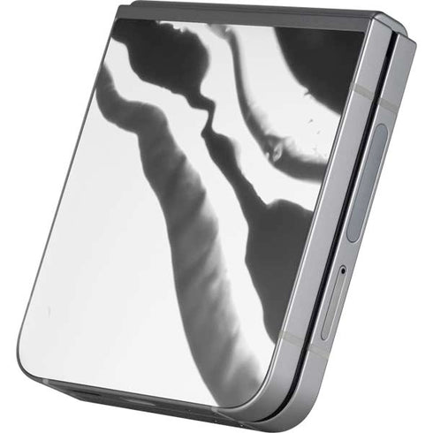 Black Marble Ink Galaxy Z Flip6 Skin