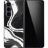 Black Marble Ink Galaxy Z Fold5 5G Skin