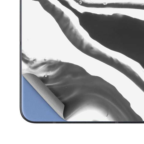 Black Marble Ink Galaxy Z Fold5 5G Skin