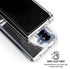Black Marble Ink Galaxy Z Fold6 Clear Case