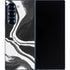 Black Marble Ink Galaxy Z Fold6 Skin