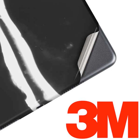 Black Marble Ink iPad Skins