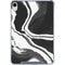 Black Marble Ink iPad 11th Gen (2025) Clear Case