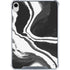 Black Marble Ink iPad 11th Gen (2025) Clear Case