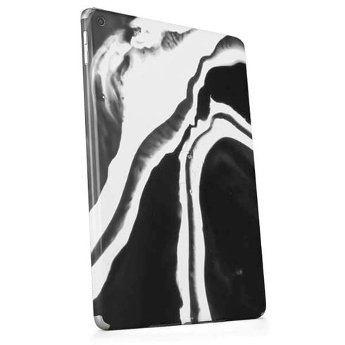 Black Marble Ink Apple iPad Skin