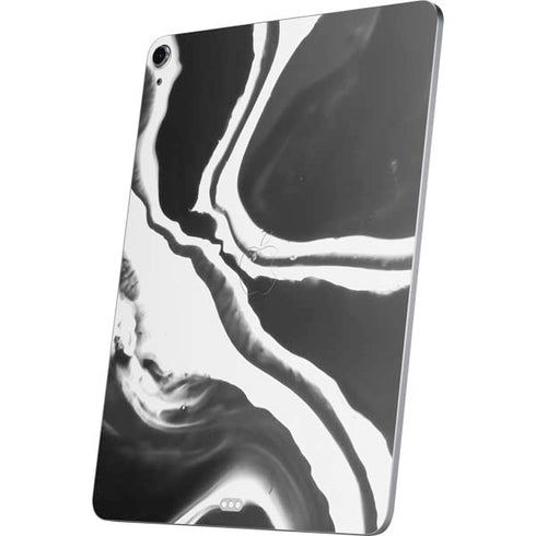 Black Marble Ink Apple iPad Air Skin