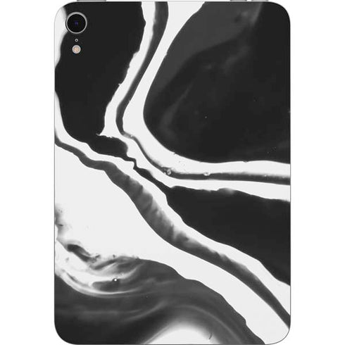 Black Marble Ink Apple iPad Mini Skin