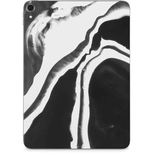 Black Marble Ink Apple iPad Pro Skin