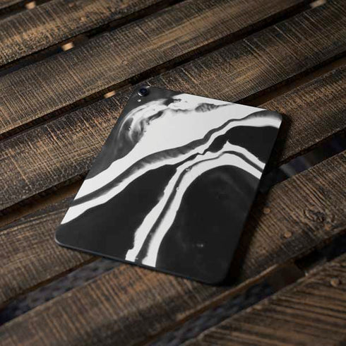 Black Marble Ink Apple iPad Pro Skin